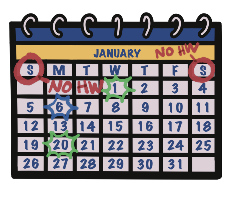 Weekend assignments should not be allowed