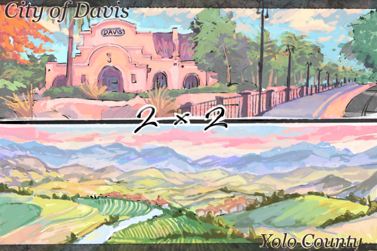 Updates on Davis development given at a recent Yolo County/city of Davis 2×2 meeting