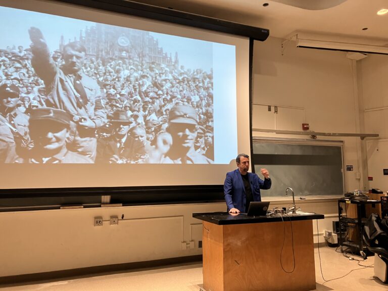 History Department presents UC Davis Professor Adam Zientek’s lecture on how fascism was allowed to flourish in a democratic Germany