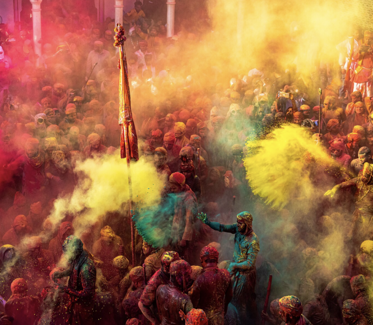 Celebrating Holi in Davis