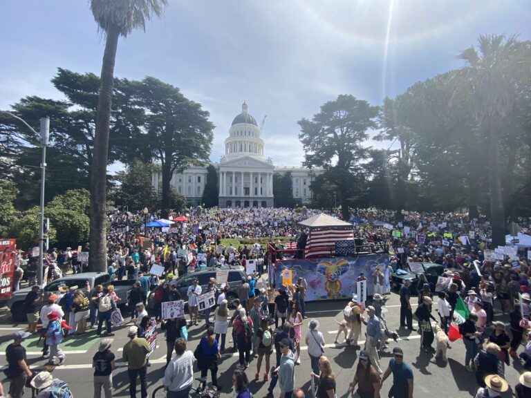 Sacramento hosts ‘Hands Off!’ protest