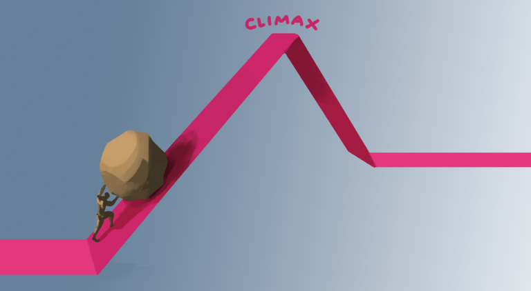 One must imagine Sisyphus unhappy