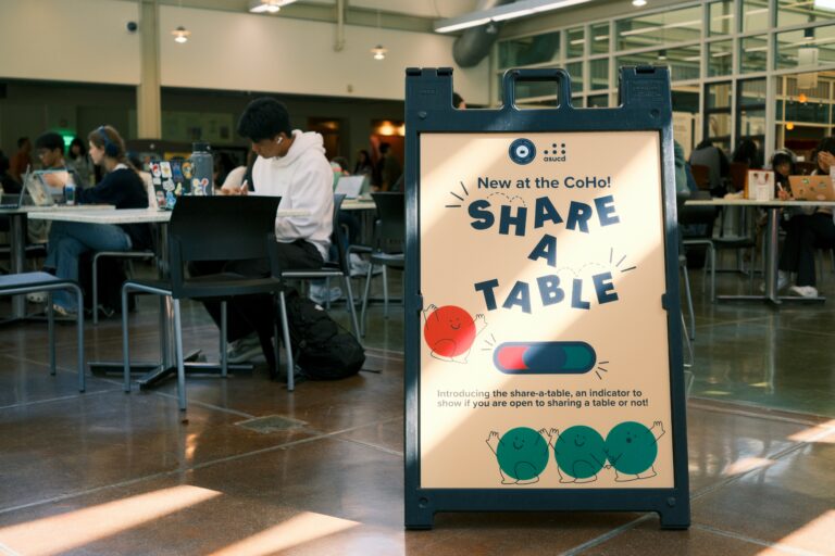 ASUCD Coffee House asks customers to ‘Share a Table’ with new initiative