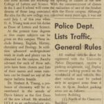 1951 – letters and science established