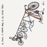 Bike Cartoon by Rushi Tawade