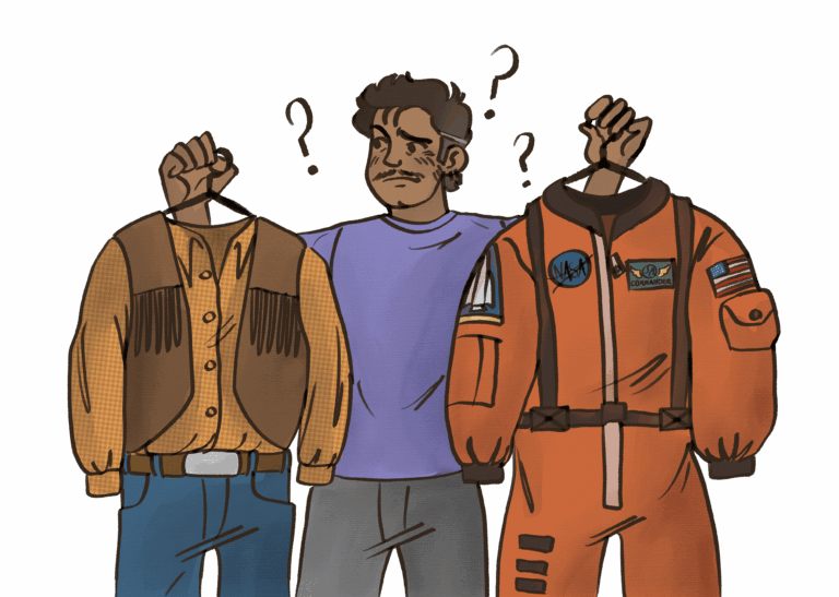 Playing dress up with language