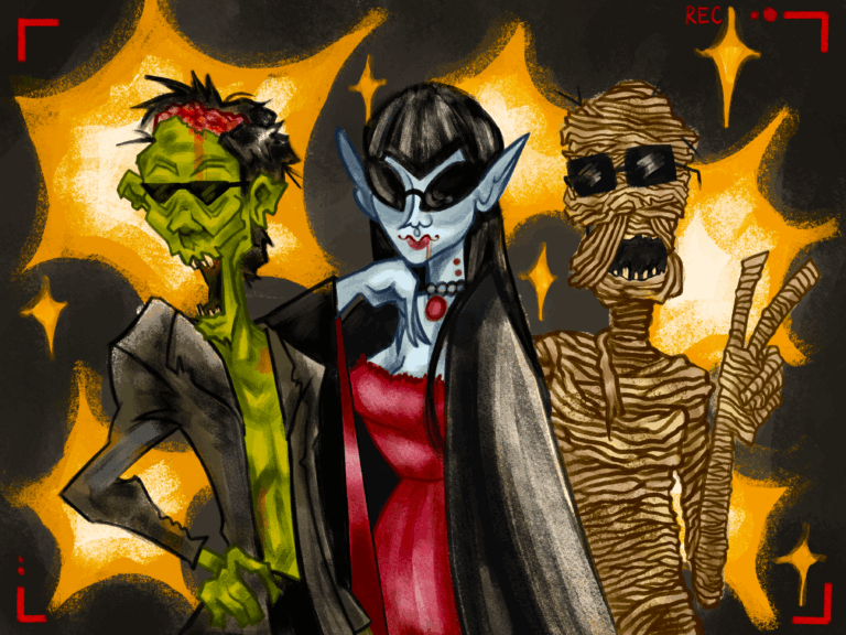 Mummies, vampires and zombies