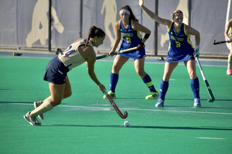 Field hockey falls to Delaware in inaugural MPSF championship game