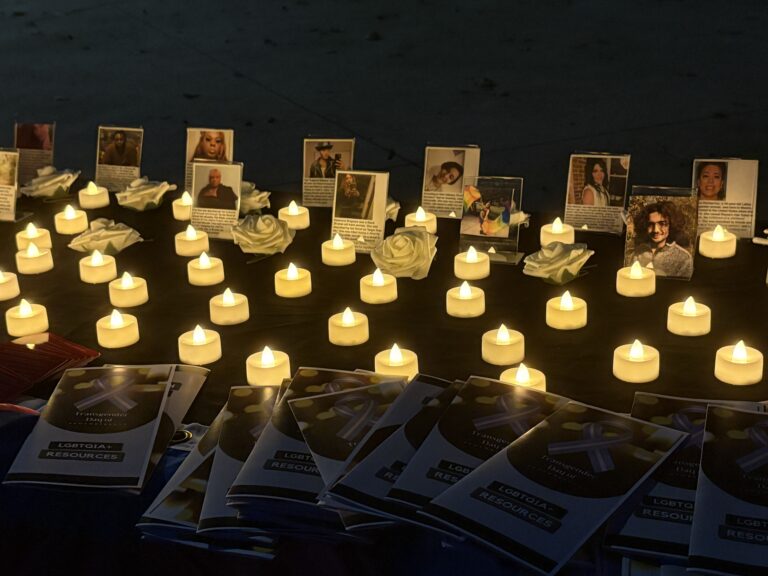 Transgender Day of Remembrance memorial held in Central Park on Nov. 21