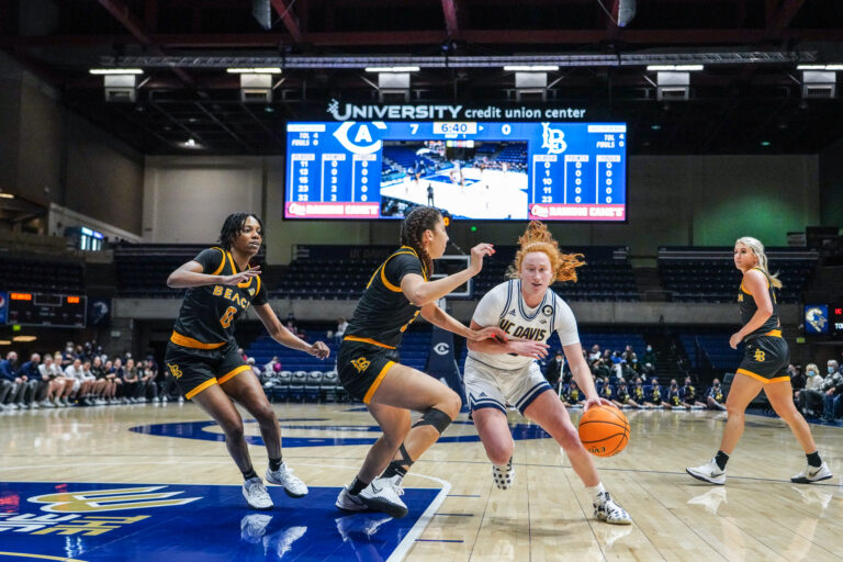 The UC Davis women’s basketball team faced losses against Boise State and Stanford
