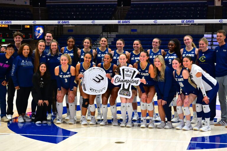 Wins over CSUN and CSUB round out the UC Davis women’s volleyball team’s record-breaking season