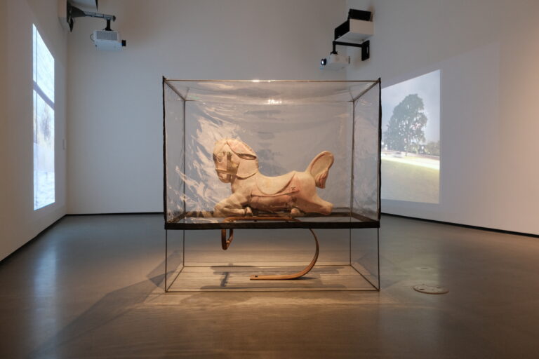 On-campus sculptural exhibition “Sahar Khoury: Weights & Measures” is dense with meaning