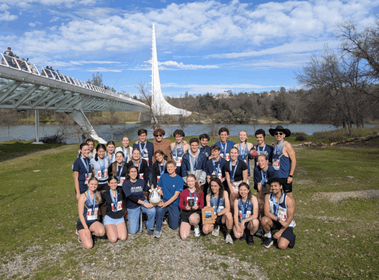 Students enjoy warm weather with outdoor exercise
